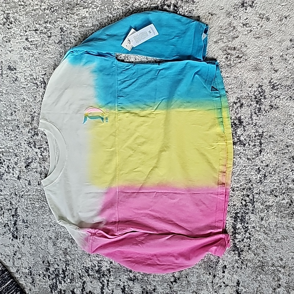 Nwt Disney Pastel Stripe Spirit Jersey Size XL